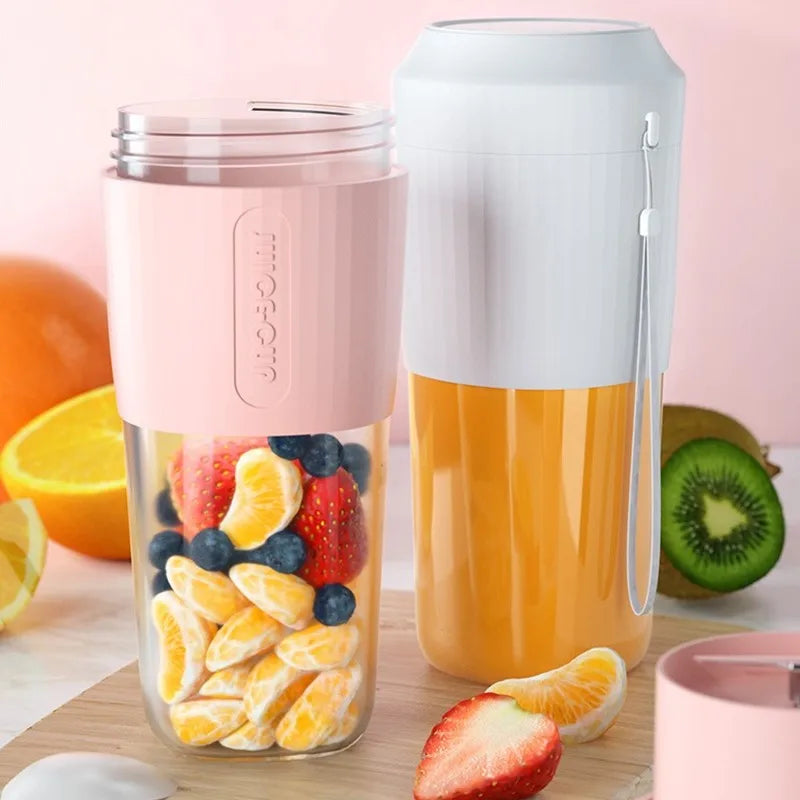 Portable Mini Electric USB Rechargeable Juice Smoothie Blender Juicer